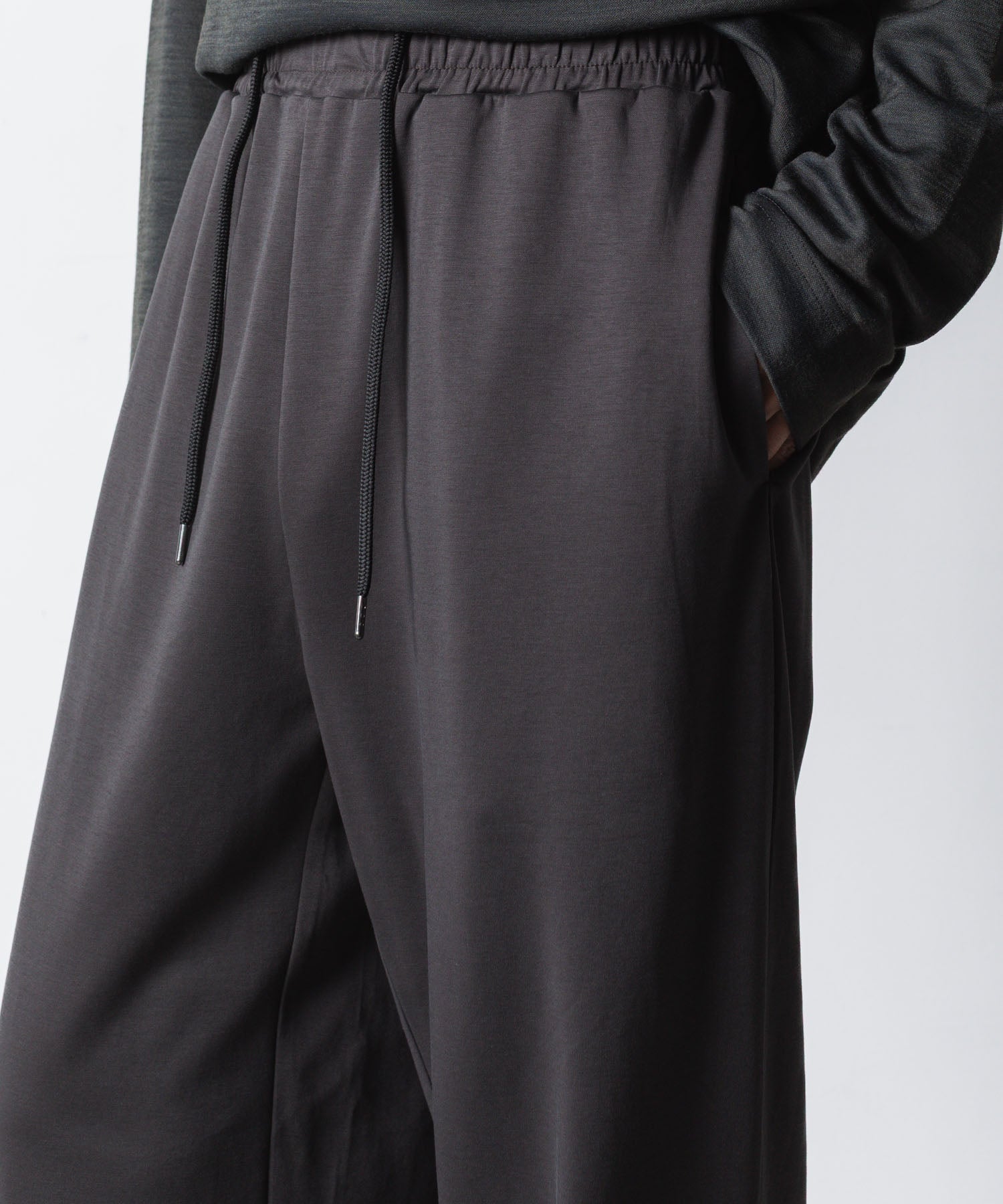 ATTACHMENT アタッチメントのCOTTON DOUBLE FACE LOUNGE TROUSERS - D.GRAYの公式通販サイトsession福岡セレクトショップ