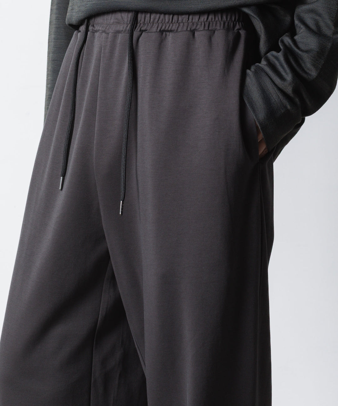 ATTACHMENT アタッチメントのCOTTON DOUBLE FACE LOUNGE TROUSERS - D.GRAYの公式通販サイトsession福岡セレクトショップ