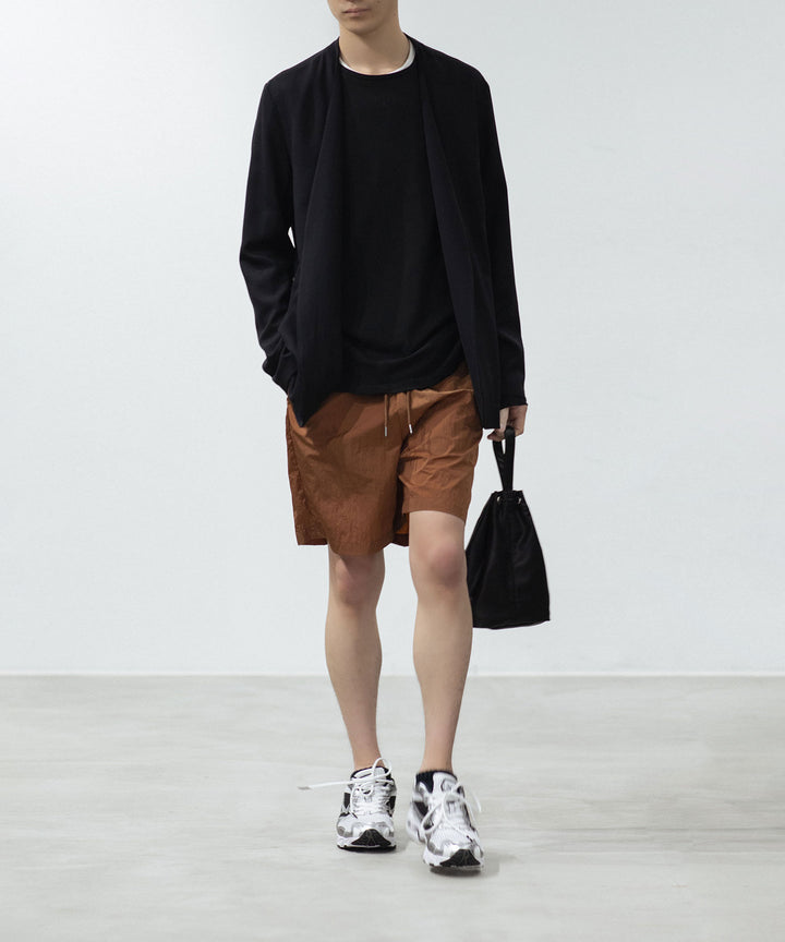 ATTACHMENT アタッチメントのNY TAFFETA SHORTS - BROWNの公式通販サイトsession福岡セレクトショップ