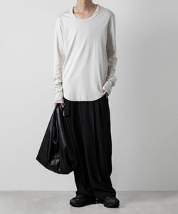 ATTACHMENT アタッチメントのSVIN CO RIB O-NECK L/S TEE - OFF WHITE 公式通販サイトsession福岡セレクトショップ