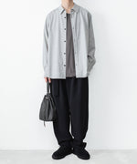 画像をギャラリービューアに読み込む, ATTACHMENT アタッチメントのWO/TA STRETCH TRO L/S SHIRT - X.GRAYの公式通販サイトsession福岡セレクトショップ
