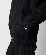 画像をギャラリービューアに読み込む, ATTACHMENT アタッチメントの2/48 WO KERSEY ZIP UP BOMBER JACKET - BLACK 公式通販サイトsession福岡セレクトショップ
