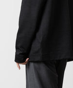 画像をギャラリービューアに読み込む, ATTACHMENT アタッチメントのWO/NY SMOOTH OVERSIZED HIGHNECK L/S TEE - BLACK 公式通販サイトsession福岡セレクトショップ
