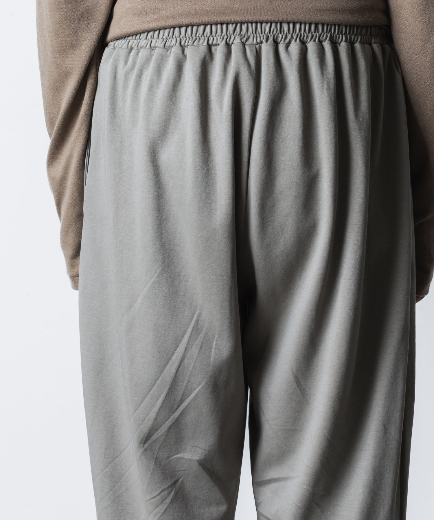 ATTACHMENT アタッチメントのCOTTON DOUBLE FACE LOUNGE TROUSERS - L.KH GRAYの公式通販サイトsession福岡セレクトショップ