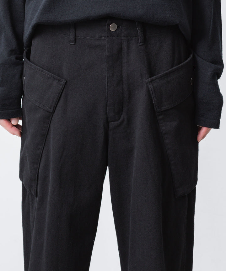 ATTACHMENT アタッチメントのCO NIDOM CLOTH M-43 FIELD TROUSERS - BLACKの公式通販サイトsession福岡セレクトショップ