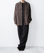 画像をギャラリービューアに読み込む, ATTACHMENT アタッチメントのRY/CO/SI FLANNEL PADDING L/S SHIRT - CAMELの公式通販サイトsession福岡セレクトショップ
