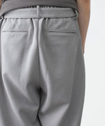 画像をギャラリービューアに読み込む, ATTACHMENT アタッチメントのPE STRETCH DOUBLE CLOTH BELTED WIDE TAPERED TROUSERS - L.GRAYの公式通販サイトsession福岡セレクトショップ
