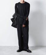 画像をギャラリービューアに読み込む, ATTACHMENT アタッチメントのSYNTHETIC LEATHER SHOULDER BAG - BLACKの公式通販サイトsession福岡セレクトショップ
