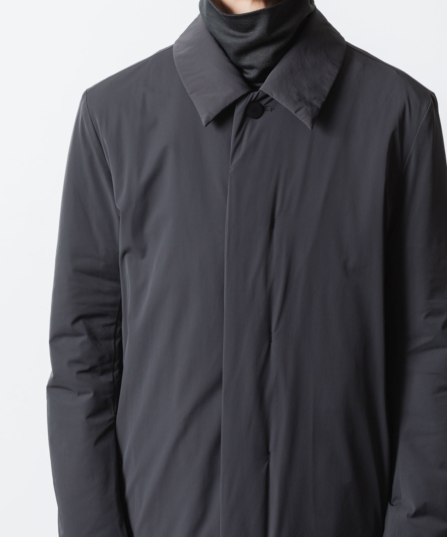ATTACHMENT アタッチメントのNY 2LAYER STRETCH PADDING BALMACAAN COAT - D.GRAYの公式通販サイトsession福岡セレクトショップ