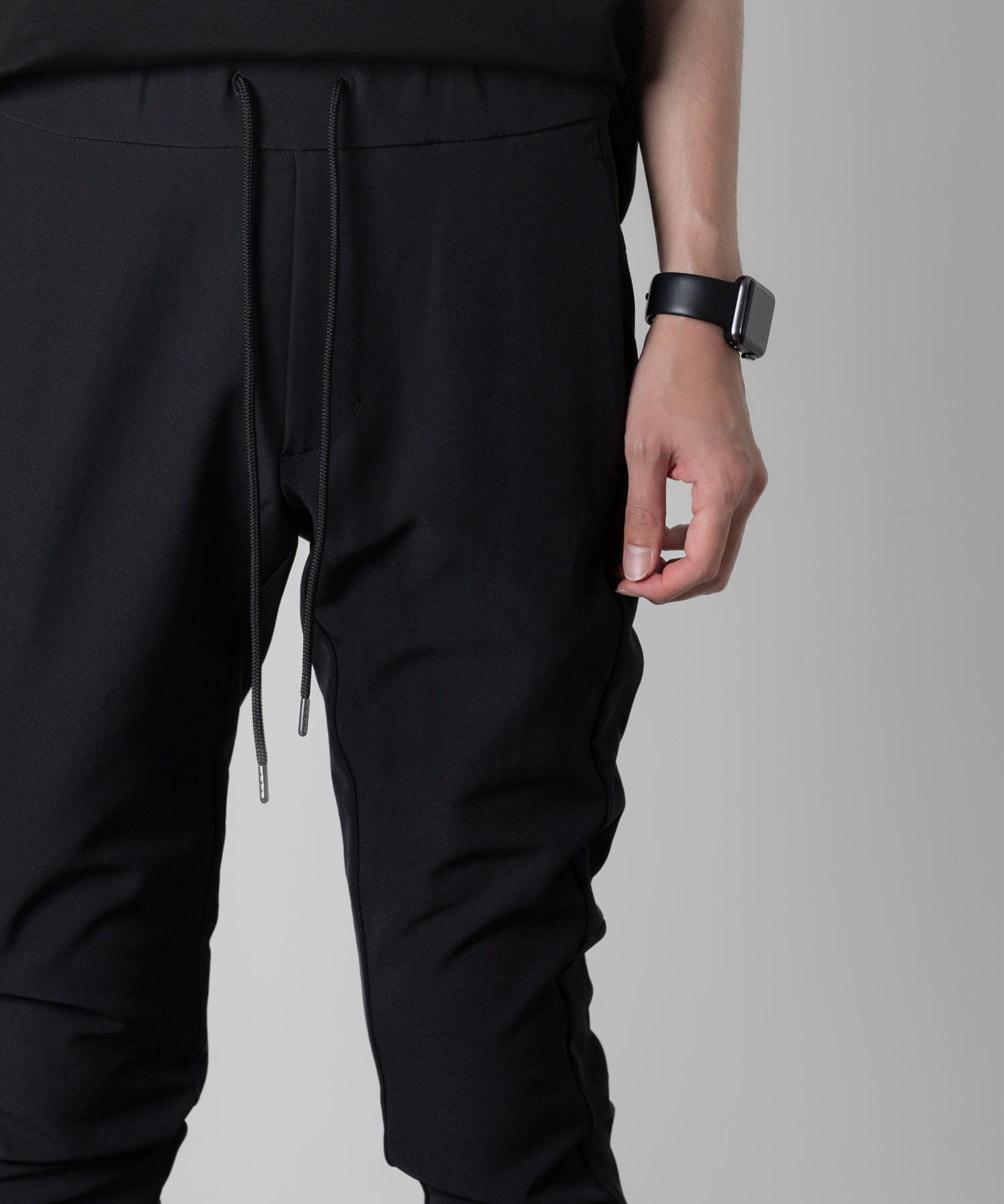 ATTACHMENT アタッチメントのPE HIGH COUNT DOUBLE CLOTH SIDE POCKET EAZY PANTS - BLACKの公式通販サイトsession福岡セレクトショップ