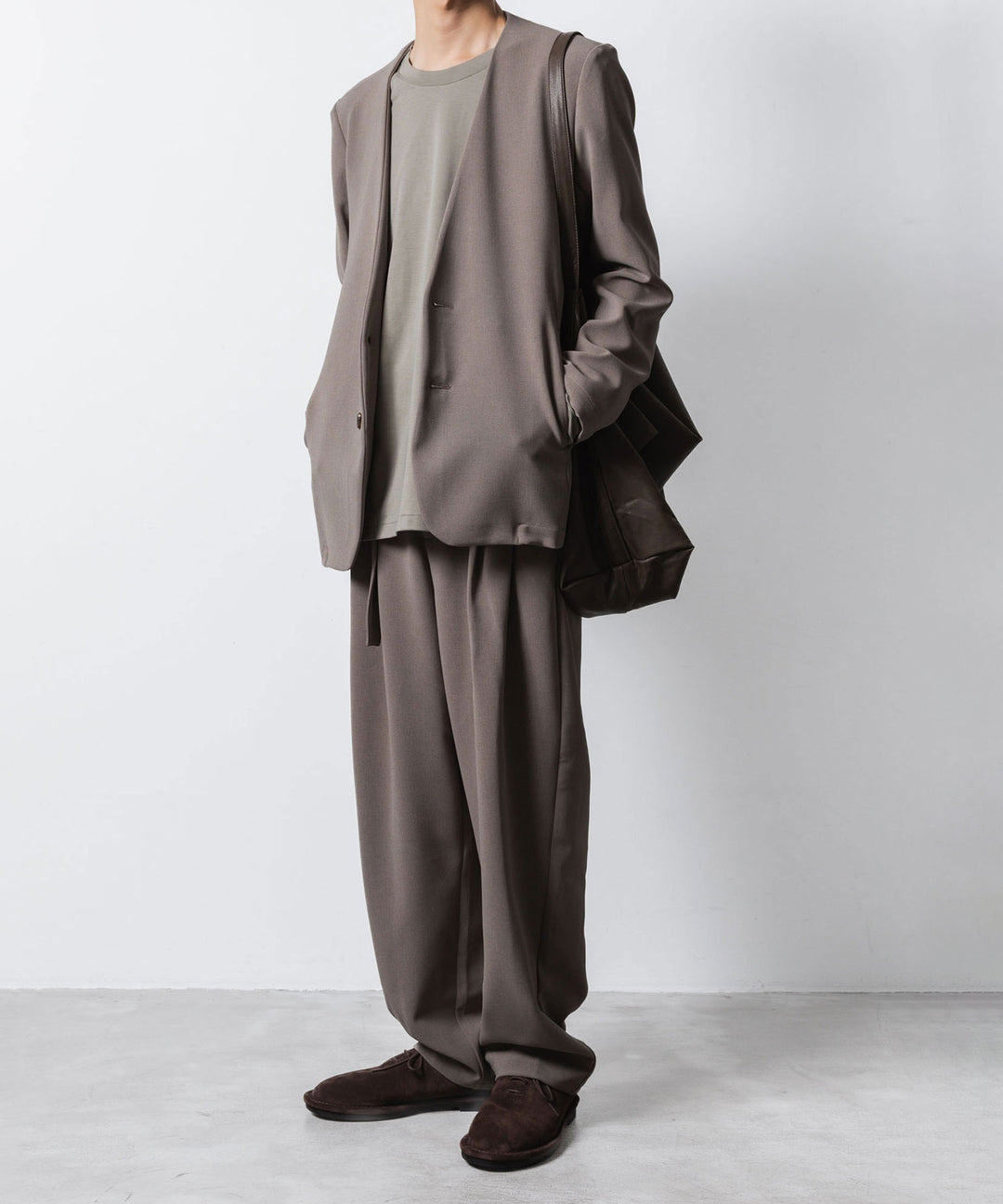 ATTACHMENT アタッチメントのSYNTHETIC LEATHER SHOULDER BAG - D.BROWNの公式通販サイトsession福岡セレクトショップ