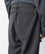 画像をギャラリービューアに読み込む, ATTACHMENT アタッチメントのPE STRETCH DOUBLE CLOTH BELTED WIDE TAPERD TROUSERS - X.GRAYの公式通販サイトsession福岡セレクトショップ
