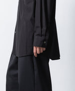 画像をギャラリービューアに読み込む, ATTACHMENT アタッチメントの140/2 GIZA BROAD BANDCOLLAR L/S SHIRT - BLACKの公式通販サイトsession福岡セレクトショップ
