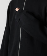 画像をギャラリービューアに読み込む, ato(アトウ)のSTAND COLLAR ZIP CARDIGAN  - BLACKの公式通販サイトsession福岡セレクトショップ
