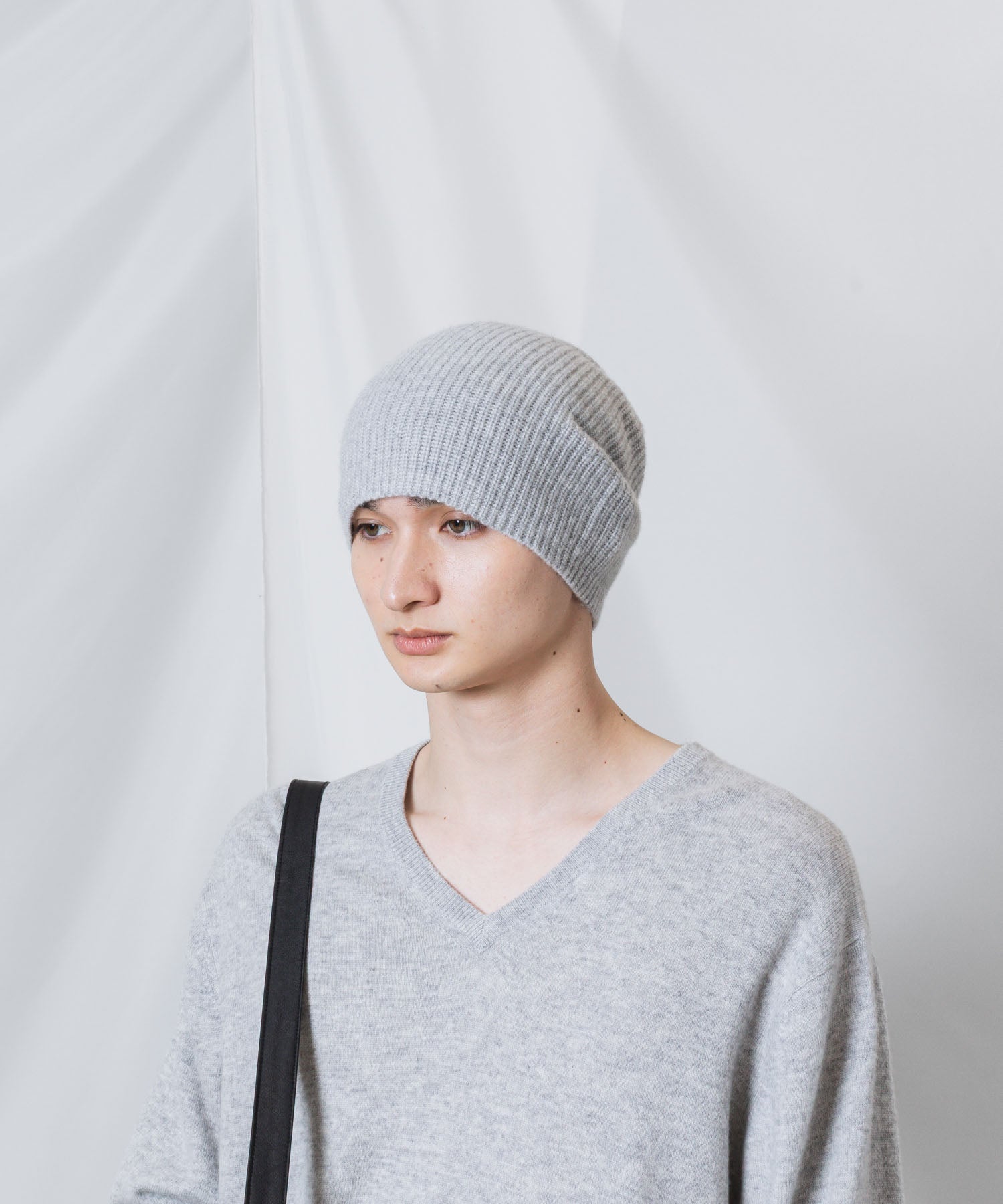 ATTACHMENT アタッチメントのCASHMERE　KNIT BEANIE - X.GRAYの公式通販サイトsession福岡セレクトショップ