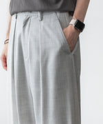 画像をギャラリービューアに読み込む, ATTACHMENT アタッチメントのWO/TA STRETCH TRO 1TUCK WIDE TROUSERS - X.GRAYの公式通販サイトsession福岡セレクトショップ
