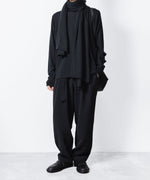 画像をギャラリービューアに読み込む, 【 ATTACHMENT × JOHN SMEDLEY 】× JOHN SMEDLEY MERINO EXTRAFINE WELTED CREW NECK L/S - BLACK
