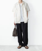 画像をギャラリービューアに読み込む, ATTACHMENT アタッチメントのCO/TEN JACQUARD LAWN GUAYABERA SHIRT - S.OFF WHITEの公式通販サイトsession福岡セレクトショップ
