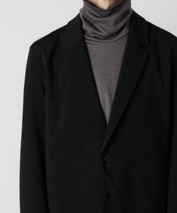 ATTACHMENT アタッチメントのNY/CO STRETCH JERSEY 2B JACKET - BLACK 公式通販サイトsession福岡セレクトショップ