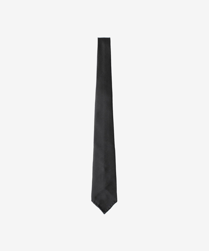 ATTACHMENT アタッチメントのSILK SATIN TIE - BLACKの公式通販サイトsession福岡セレクトショップ