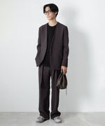 画像をギャラリービューアに読み込む, ATTACHMENT アタッチメントのCOTTON DOUBLE FACE SLIM FIT L/S TEE - BLACKの公式通販サイトsession福岡セレクトショップ
