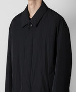 画像をギャラリービューアに読み込む, ATTACHMENT アタッチメントのNY TAFFETA PADDING BALLCOLLAR COAT - BLACK 公式通販サイトsession福岡セレクトショップ
