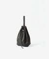 【 ATTACHMENT / EXCLUSIVE ITEM 】SYNTHETIC LEATHER SMALL BUCKET BAG - GRAY