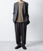 画像をギャラリービューアに読み込む, ATTACHMENT アタッチメントの1/60 WOOL SMOOTH SLIM FIT L/S TEE - CAMELの公式通販サイトsession福岡セレクトショップ

