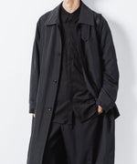 画像をギャラリービューアに読み込む, VEIN ヴェインのFIBRIL POPLIN PADDING BALMACAAN COAT - BLACKの公式通販サイトsession福岡セレクトショップ
