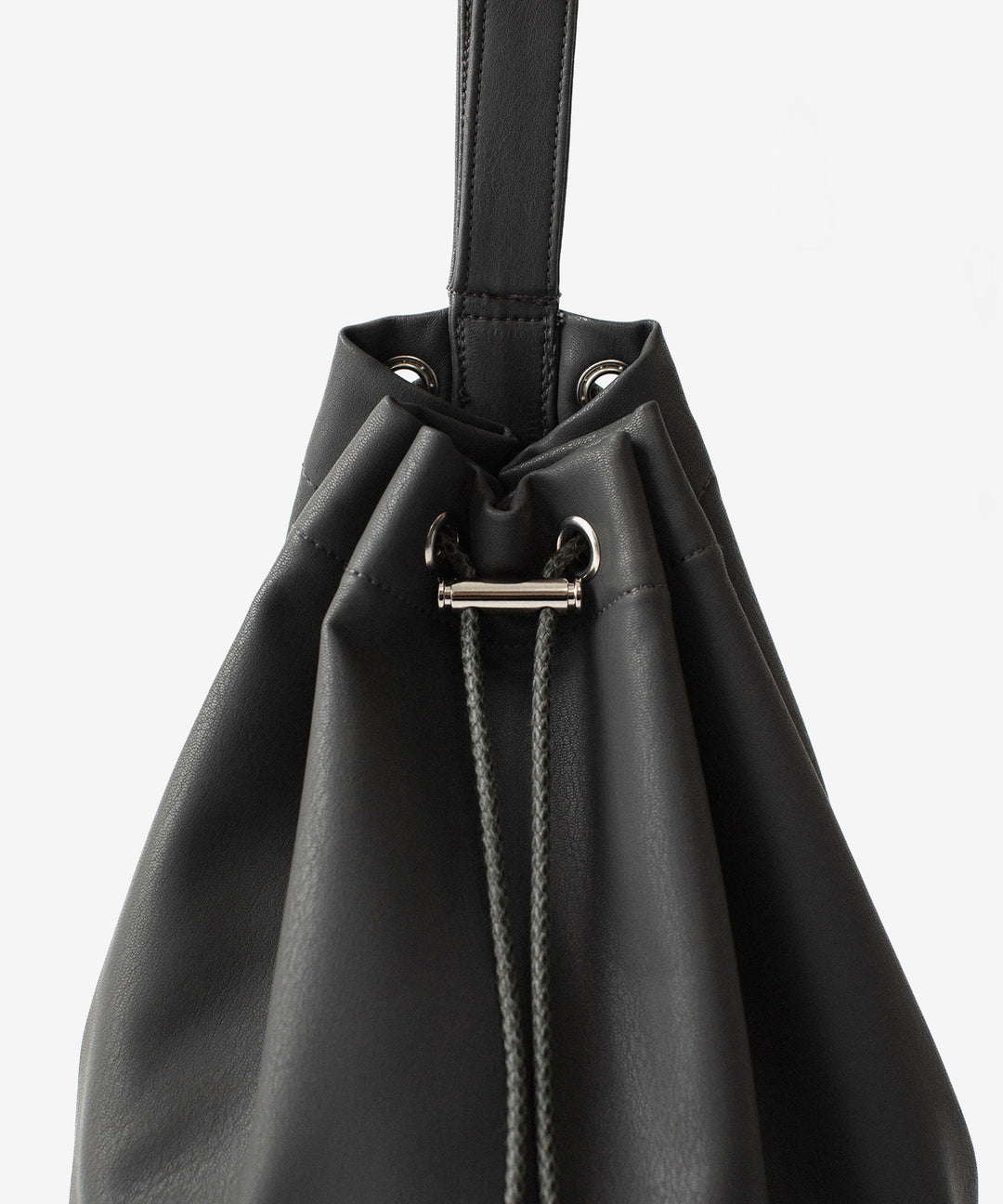 ATTACHMENT / EXCLUSIVE ITEMアタッチメントのSYNTHETIC LEATHER SMALL BUCKET BAG - GRAYの公式通販サイトsession福岡セレクトショップ