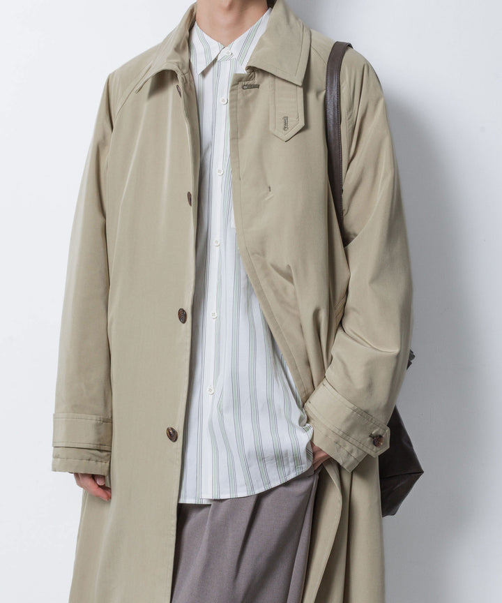 VEIN ヴェインのFIBRIL POPLIN PADDING BALMACAAN COAT - L.BEIGEの公式通販サイトsession福岡セレクトショップ