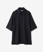 画像をギャラリービューアに読み込む, ATTACHMENT / EXCLUSIVE ITEMアタッチメントのPE LIGHT TROPICAL DOLMAN SLEEVE REGULAR COLLAR SHIRT S/S - BLACKの公式通販サイトsession福岡セレクトショップ
