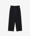 【 ATTACHMENT / EXCLUSIVE ITEM 】PE LIGHT TROPICAL EASY TROUSERS - BLACK
