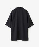 画像をギャラリービューアに読み込む, ATTACHMENT / EXCLUSIVE ITEMアタッチメントのPE LIGHT TROPICAL DOLMAN SLEEVE REGULAR COLLAR SHIRT S/S - BLACKの公式通販サイトsession福岡セレクトショップ
