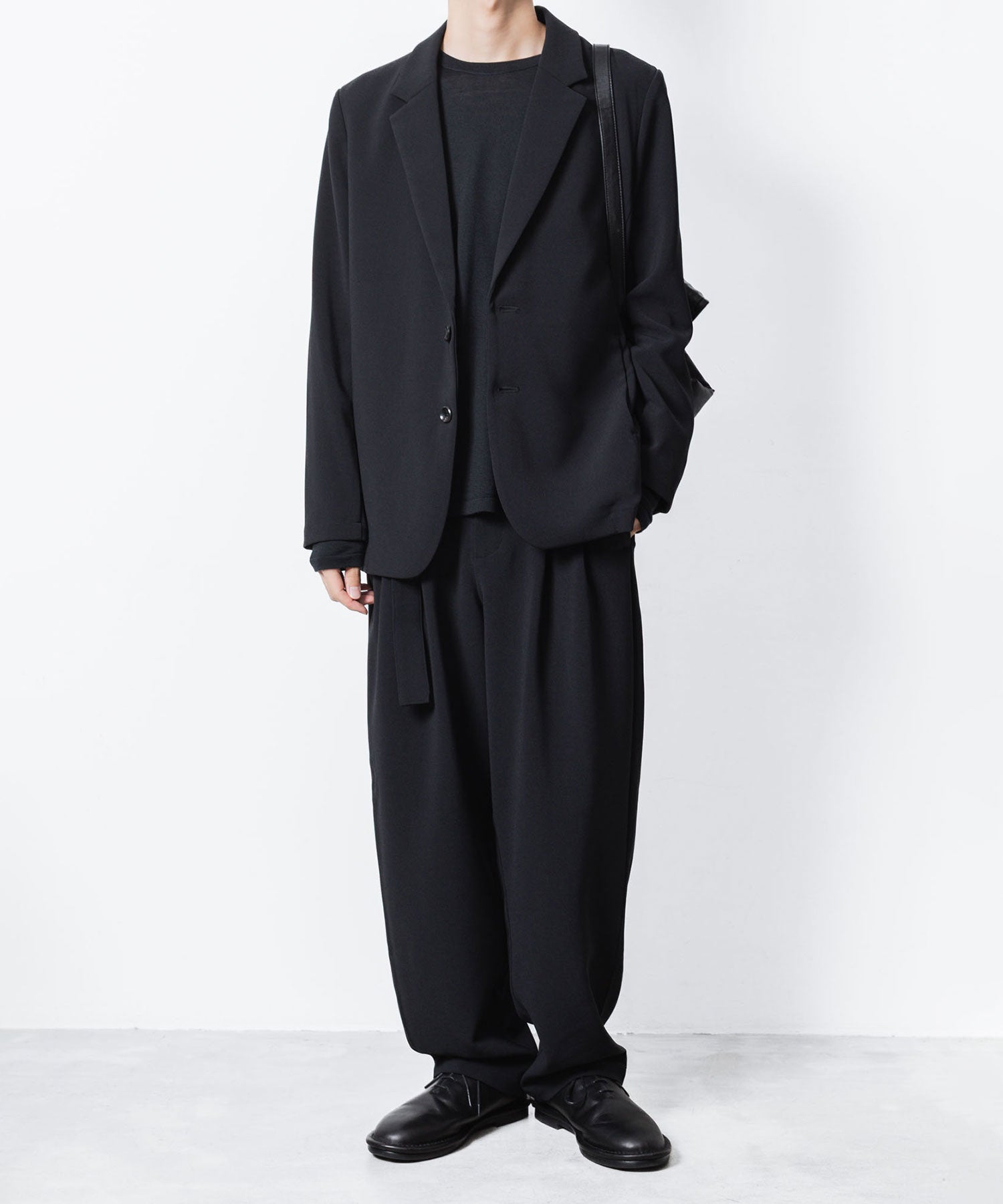 ATTACHMENT アタッチメントのPE STRETCH DOUBLE CLOTH 2B JKT - BLACKの公式通販サイトsession福岡セレクトショップ