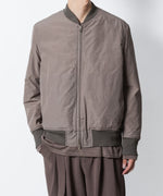 画像をギャラリービューアに読み込む, ATTACHMENT アタッチメントのCO/NY WEATHER CLOTH MA-1 - KHAKI GRAYの公式通販サイトsession福岡セレクトショップ
