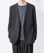 画像をギャラリービューアに読み込む, ATTACHMENT アタッチメントのPE STRETCH DOUBLE CLOTH COLLARLESS JKT - D.GRAYの公式通販サイトsession福岡セレクトショップ
