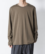 画像をギャラリービューアに読み込む, ATTACHMENT アタッチメントのCOTTON DOUBLE FACE SLIM FIT L/S TEE - CAMELの公式通販サイトsession福岡セレクトショップ
