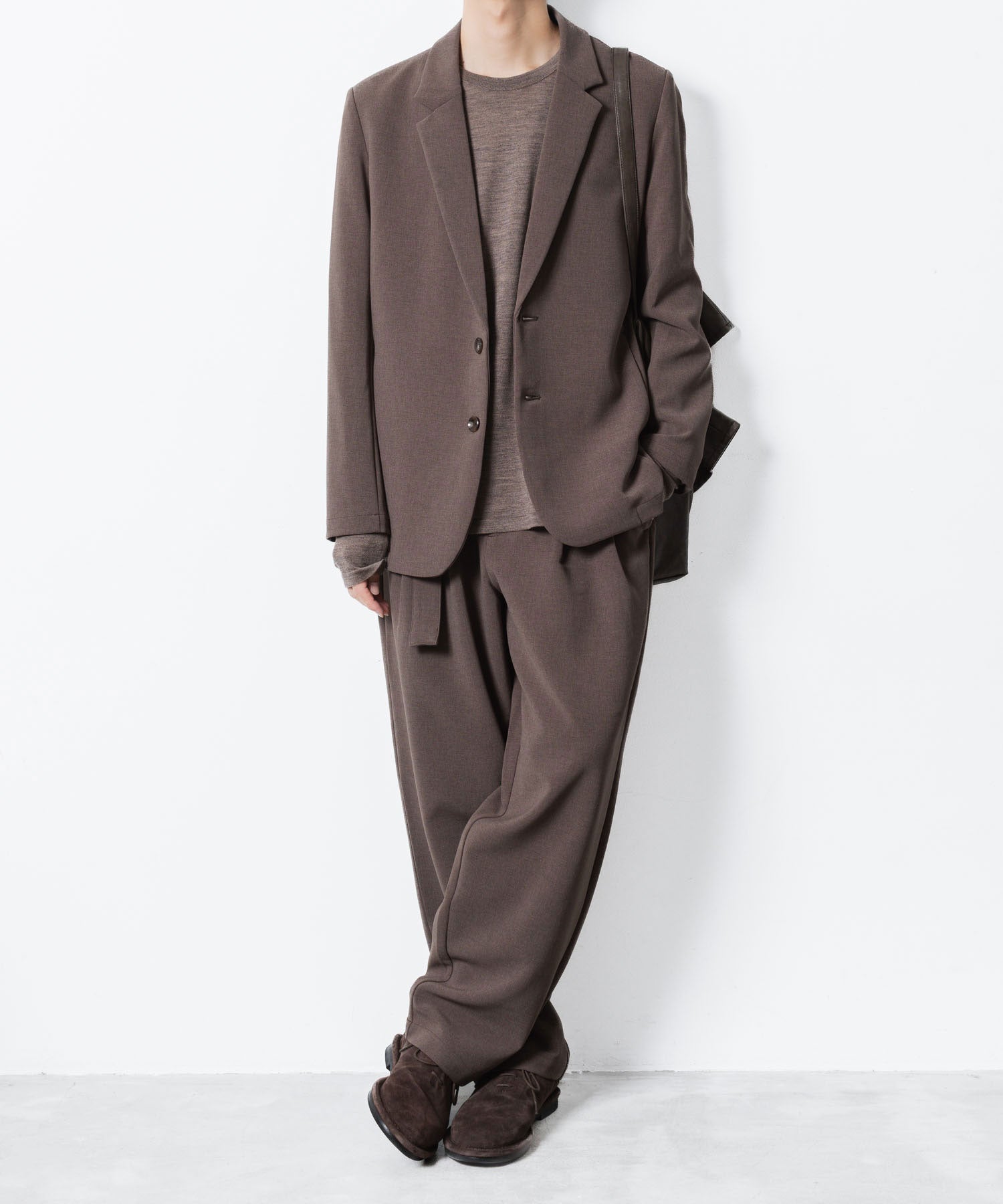 ATTACHMENT アタッチメントのPE STRETCH DOUBLE CLOTH 2B JKT - D.KH GRAYの公式通販サイトsession福岡セレクトショップ