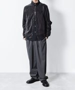 画像をギャラリービューアに読み込む, ATTACHMENT アタッチメントのPE COMPACT TWILL BAND COLLAR DRESS SHIRT - NAVYの公式通販サイトsession福岡セレクトショップ
