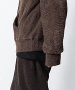 画像をギャラリービューアに読み込む, VEIN ヴェインのMALL YARN JERSEY ZIP UP HOODIE - BROWNの公式通販サイトsession福岡セレクトショップ
