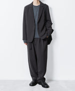 画像をギャラリービューアに読み込む, ATTACHMENT アタッチメントのPE STRETCH DOUBLE CLOTH BELTED WIDE TAPERD TROUSERS - D.GRAYの公式通販サイトsession福岡セレクトショップ
