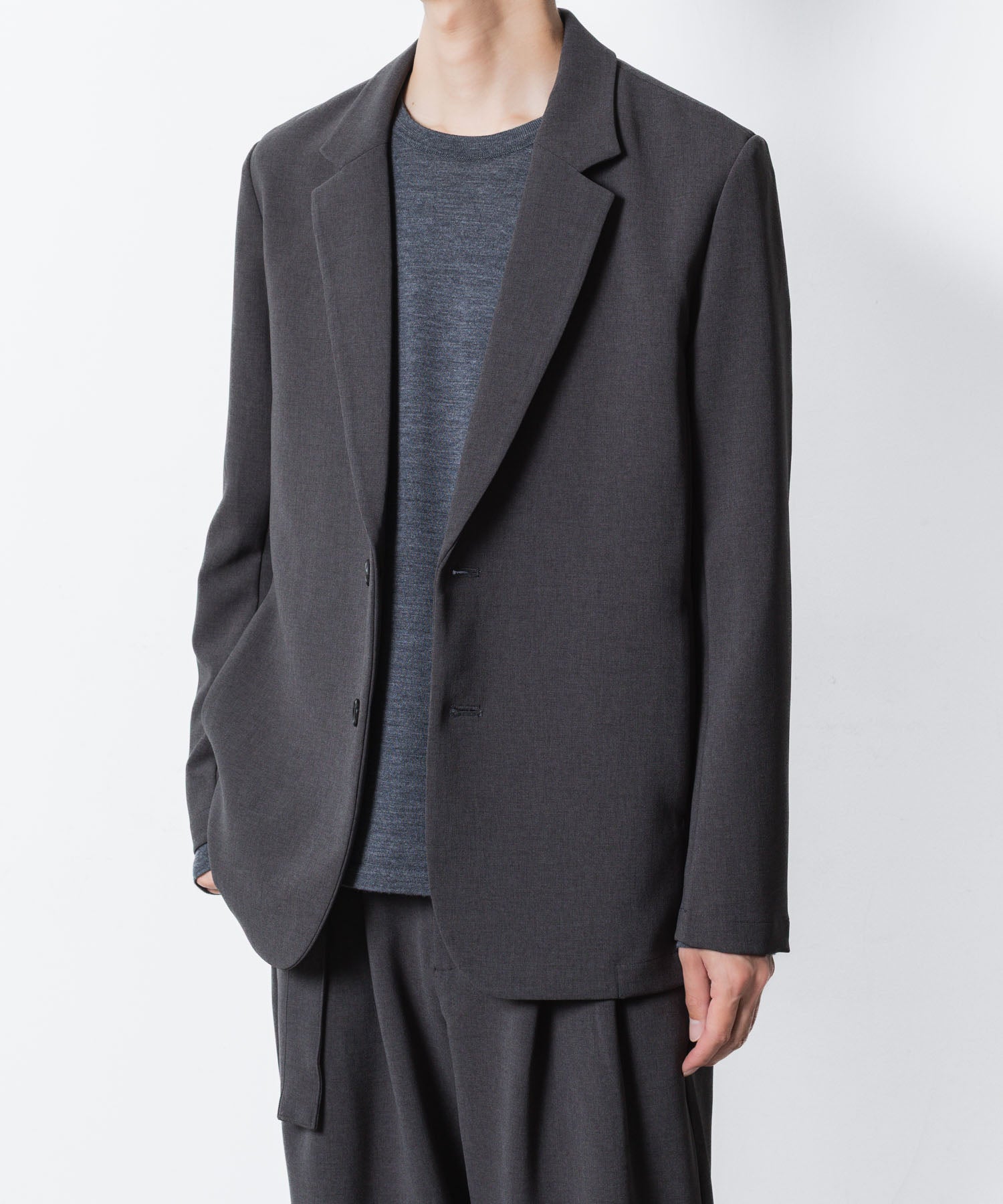 ATTACHMENT アタッチメントのPE STRETCH DOUBLE CLOTH 2B JKT - X.GRAYの公式通販サイトsession福岡セレクトショップ