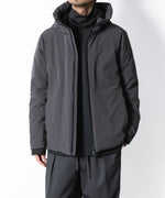 画像をギャラリービューアに読み込む, ATTACHMENT アタッチメントの3LAYER LIGHT TAFFETA HOODED DOWN JACKET - D.GRAYの公式通販サイトsession福岡セレクトショップ
