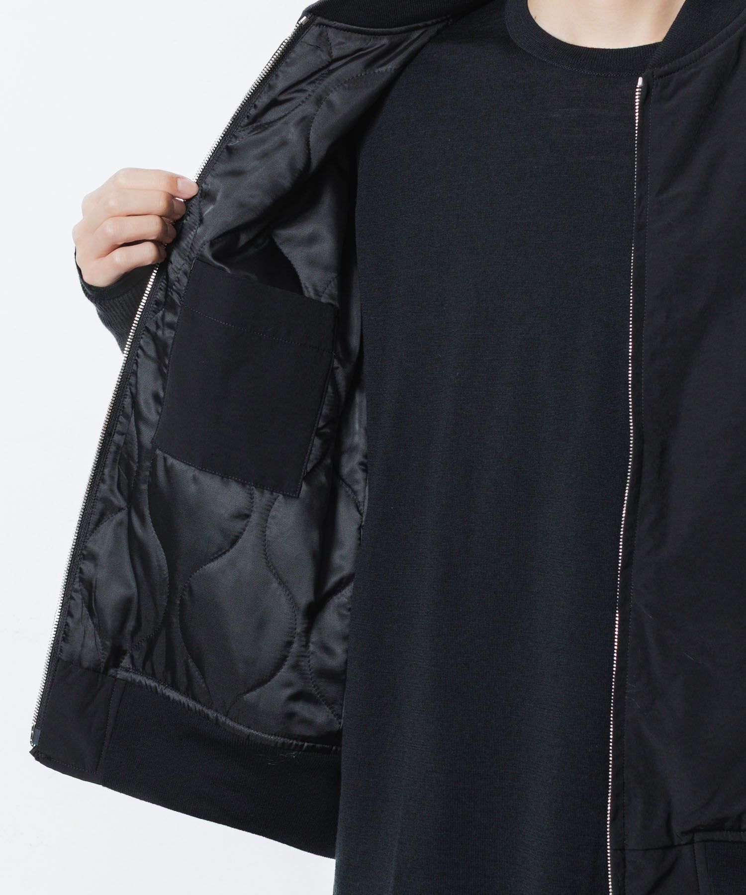 ATTACHMENT アタッチメントのCO/NY WEATHER CLOTH MA-1 - BLACKの公式通販サイトsession福岡セレクトショップ