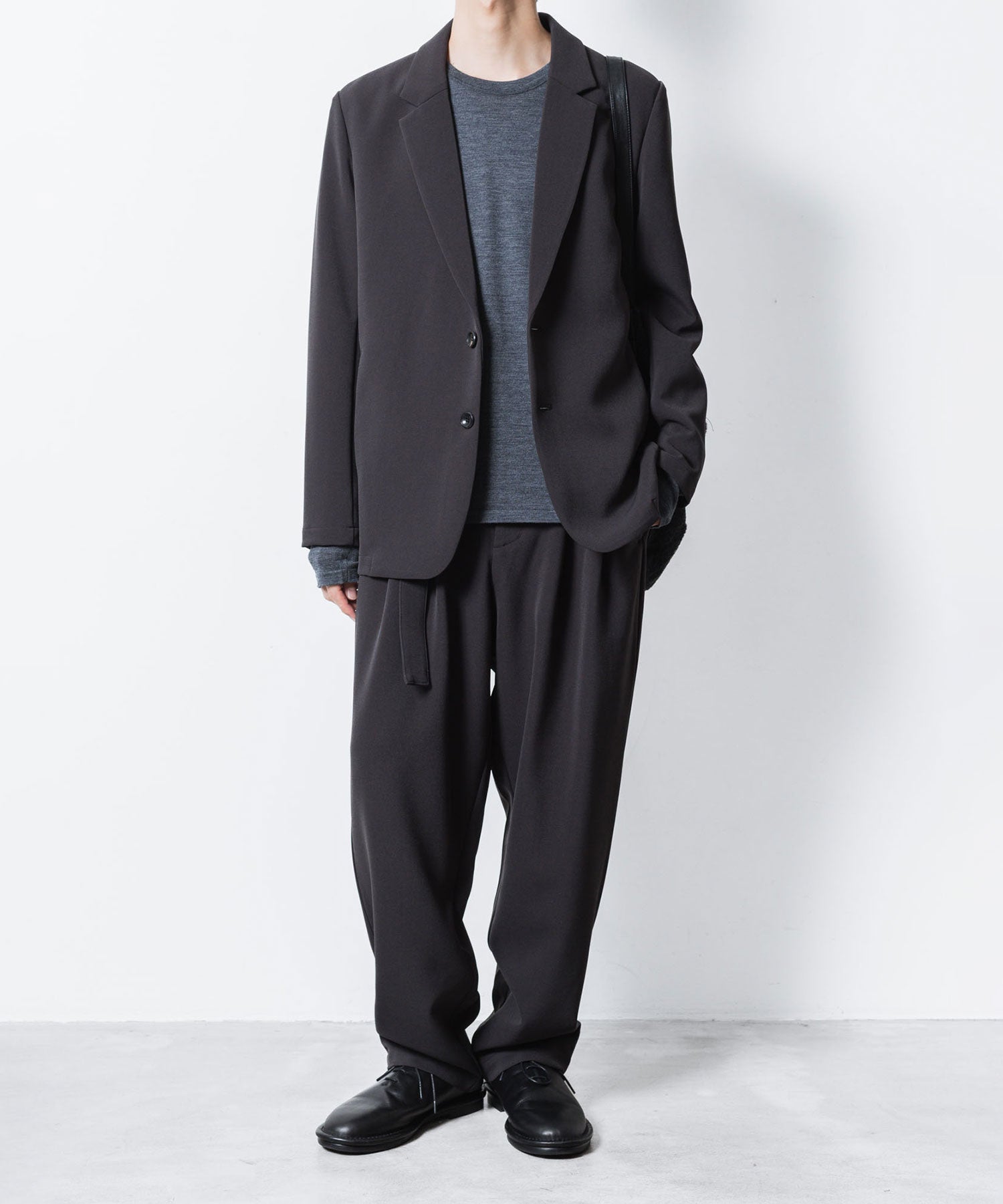 ATTACHMENT アタッチメントのPE STRETCH DOUBLE CLOTH 2B JKT - D.GRAYの公式通販サイトsession福岡セレクトショップ