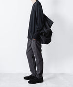 画像をギャラリービューアに読み込む, ATTACHMENT アタッチメントのPE STRETCH DOUBLE CLOTH REGULAR FIT EASY TROUSERS - X.GRAYの公式通販サイトsession福岡セレクトショップ

