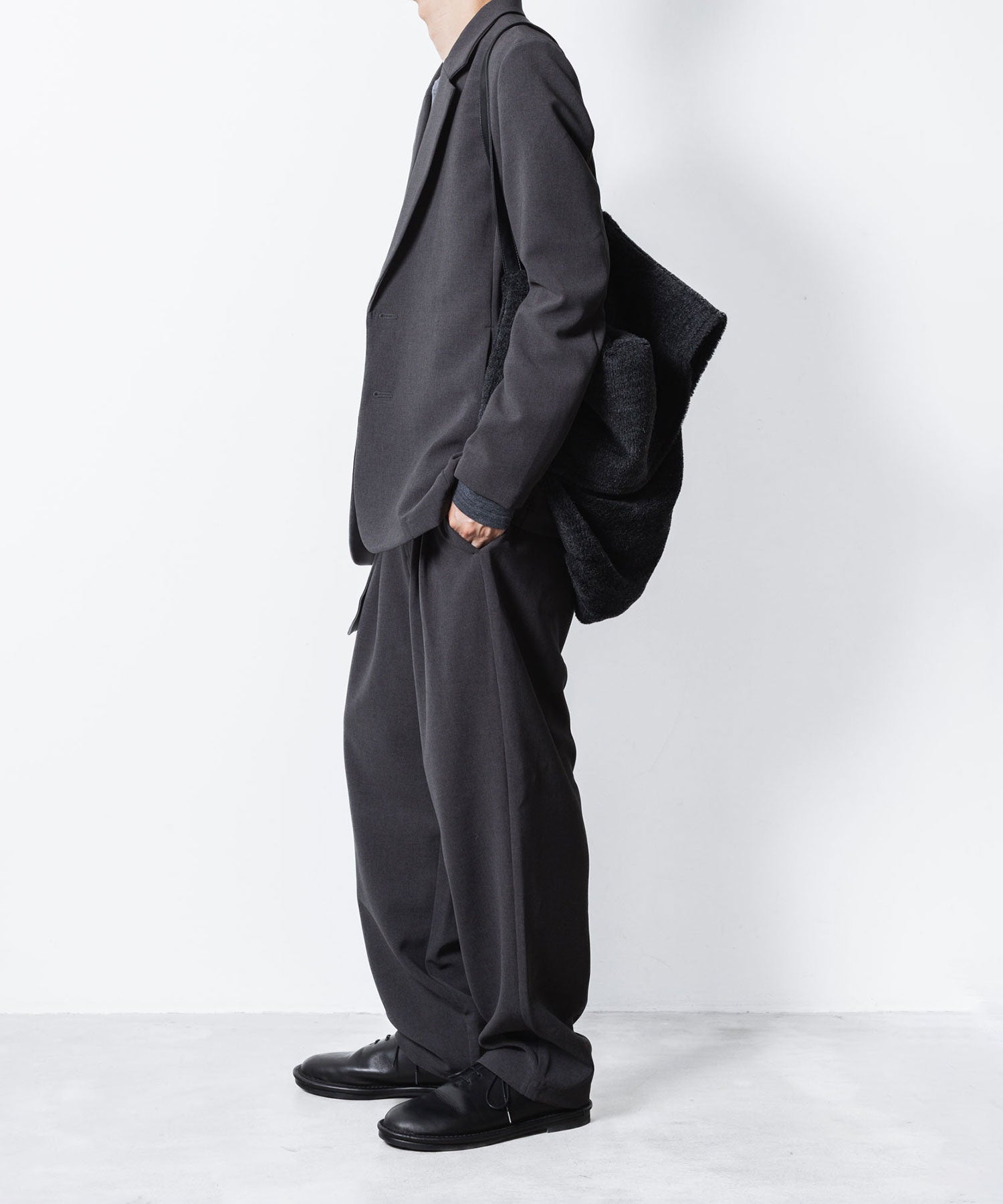 ATTACHMENT アタッチメントのPE STRETCH DOUBLE CLOTH 2B JKT - X.GRAYの公式通販サイトsession福岡セレクトショップ