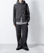 画像をギャラリービューアに読み込む, ATTACHMENT アタッチメントのCO STRECH TERRY 3D WIDE TROUSERS - D.GRAYの公式通販サイトsession福岡セレクトショップ

