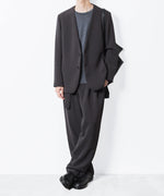 画像をギャラリービューアに読み込む, ATTACHMENT アタッチメントのPE STRETCH DOUBLE CLOTH COLLARLESS JKT - D.GRAYの公式通販サイトsession福岡セレクトショップ
